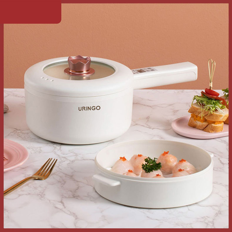Baby Food Book - URINGO 1.6/2L Pentola Calda Elettrica Fornello