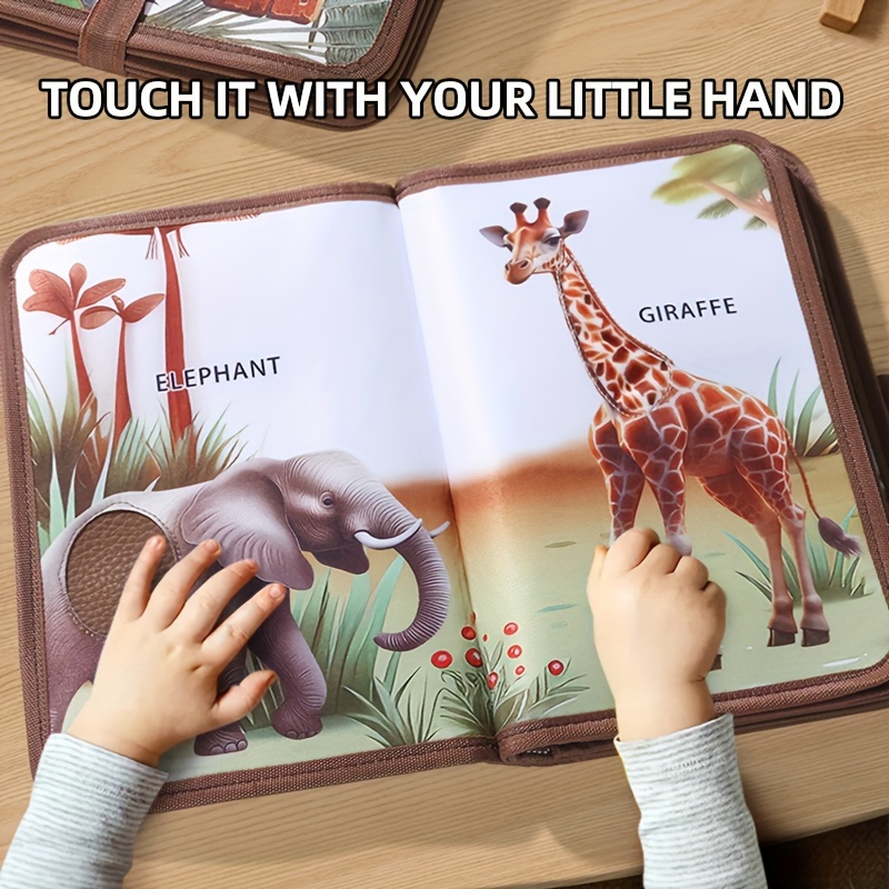 Baby Food Book - 1 pezzo, libro touch per bambini,