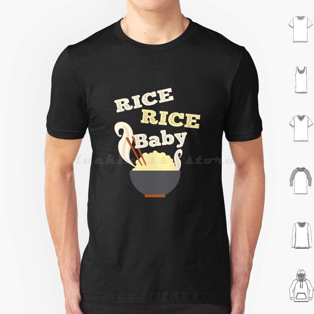 Baby Food Korea - T-shirt in cotone Rice Rice Baby