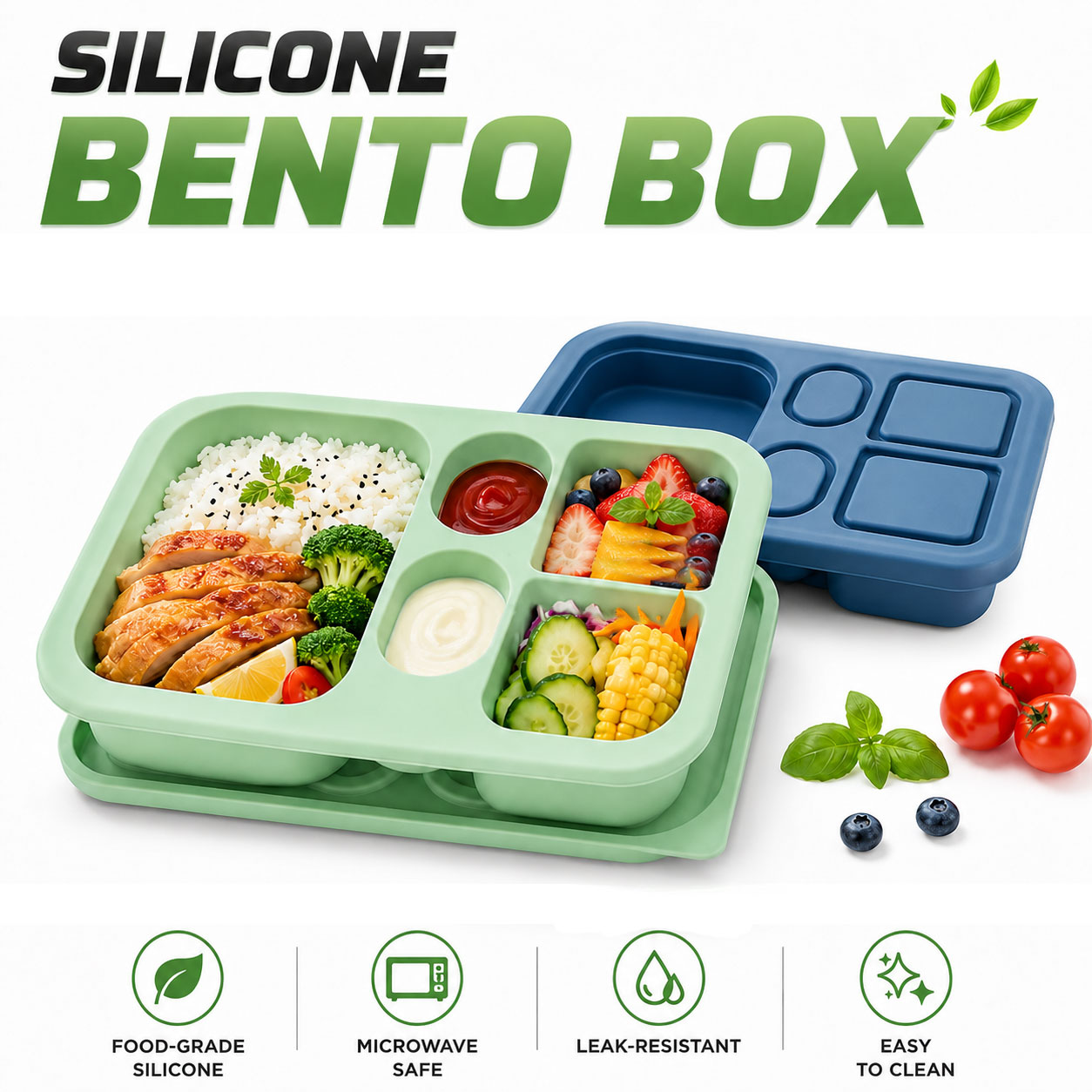 Baby Food Hero - Contenitore per il pranzo portatile in