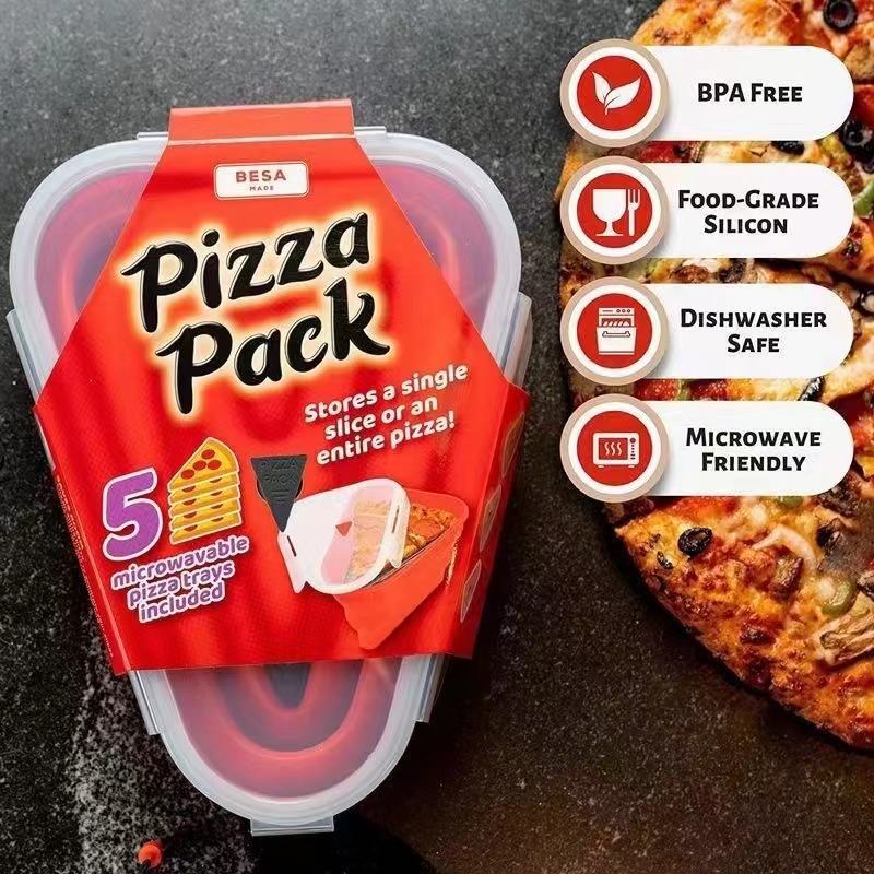 Baby Food Options - Scatola per pizza pieghevole in silicone