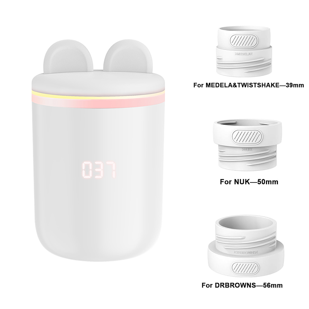 Baby Food On The Go - BornBL N1S Scaldabiberon portatile, scaldalatte da