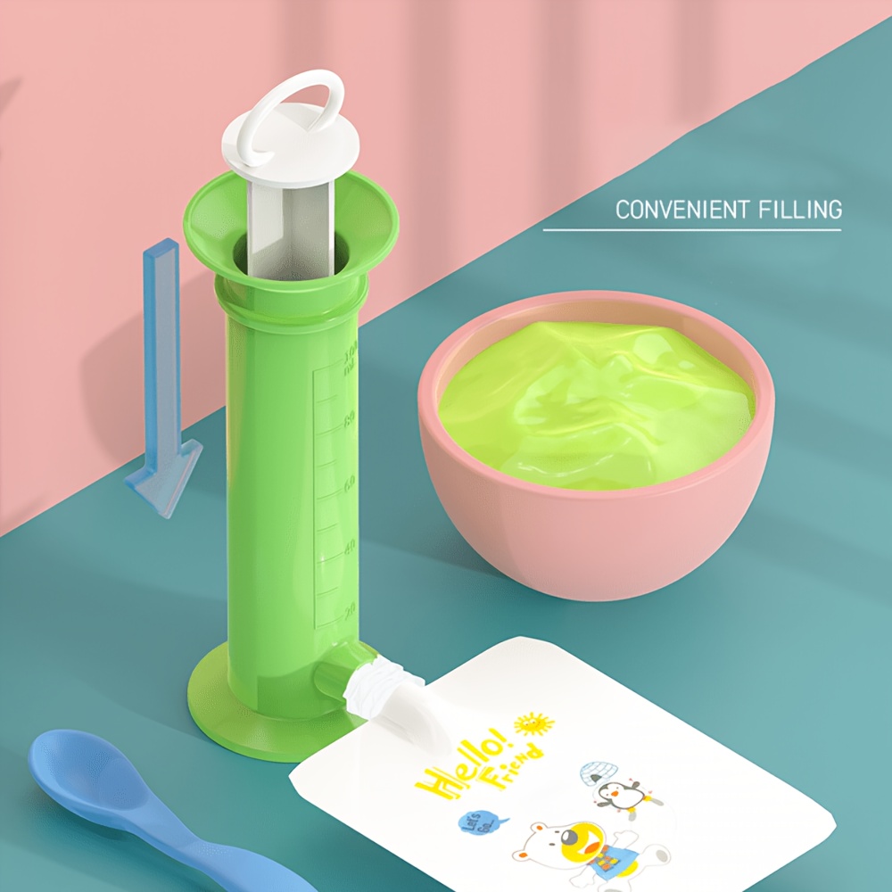 Baby Food On The Go - Strumento per il riempimento di alimenti