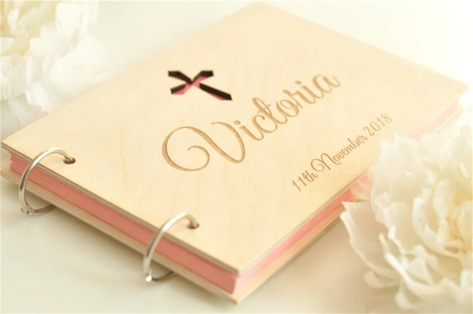 Baby Food Book - Personalizza qualsiasi testo croce legno Baby
