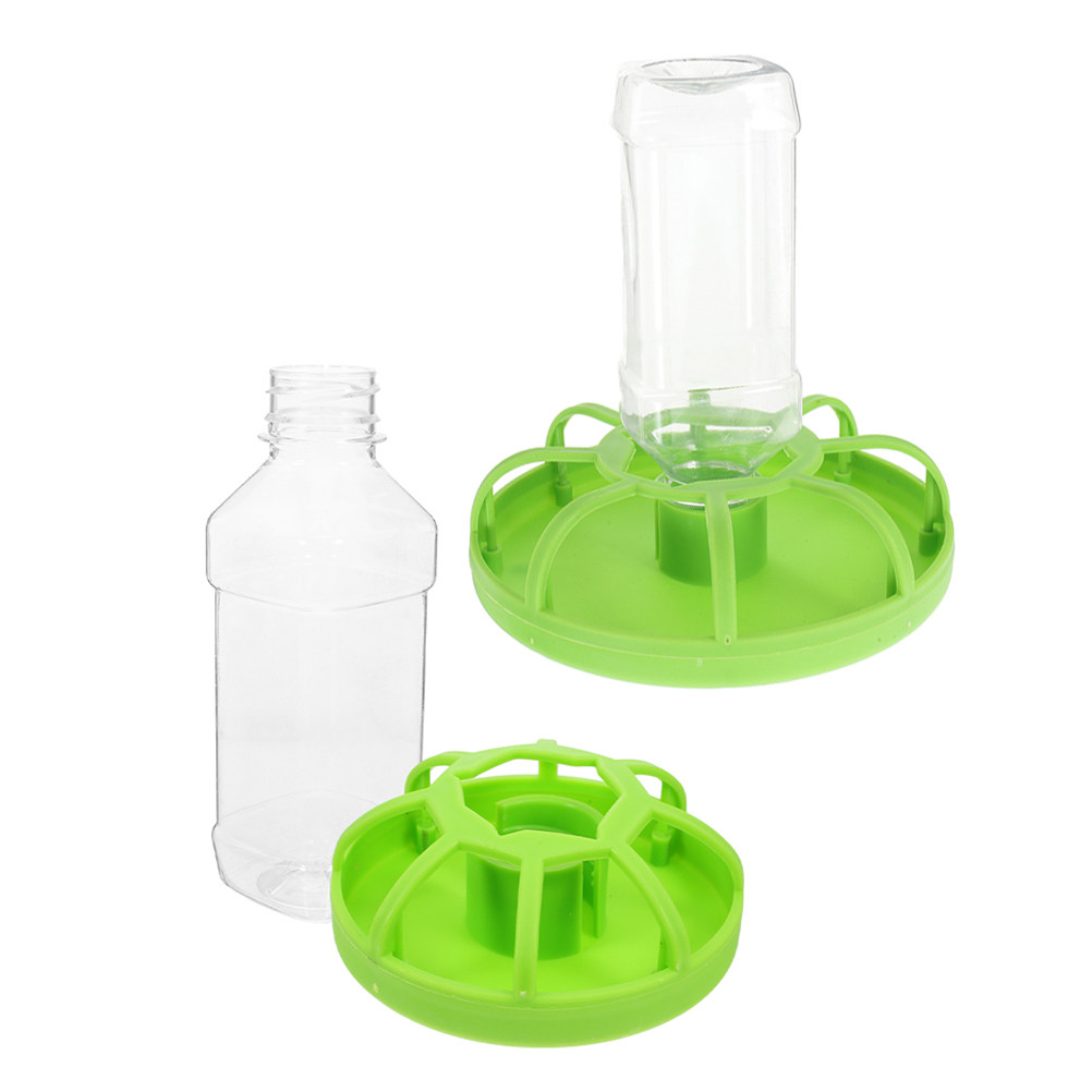 Baby Food Dispenser - 2 Set di Mangiatoie per Quaglie,