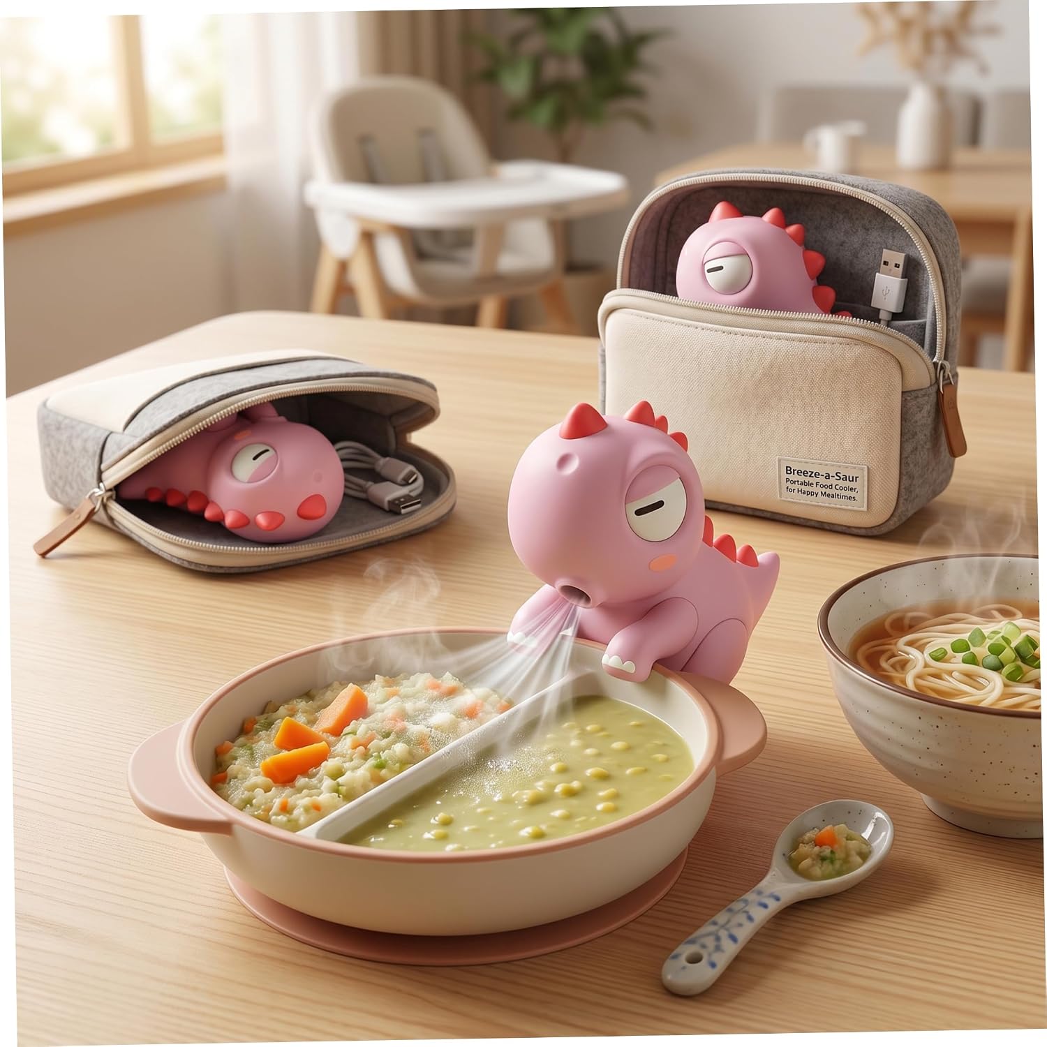 Mini Ventilatore a Forma di El - Baby Food Usa recensione e prezzo