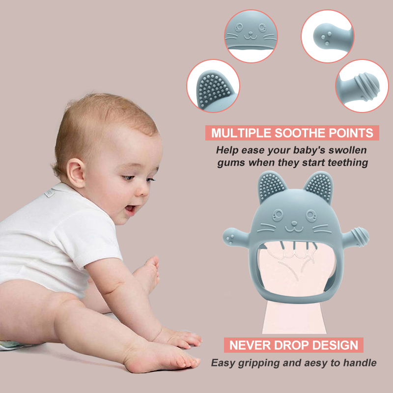 Guanti per la dentizione del b - Baby Food Toy recensione e prezzo