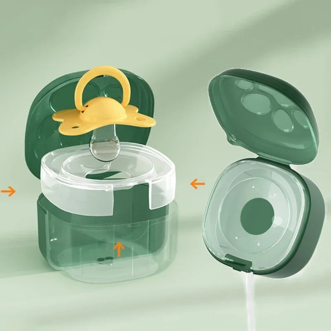 Scatola per ciuccio in silicon - Food Box Baby recensione e prezzo