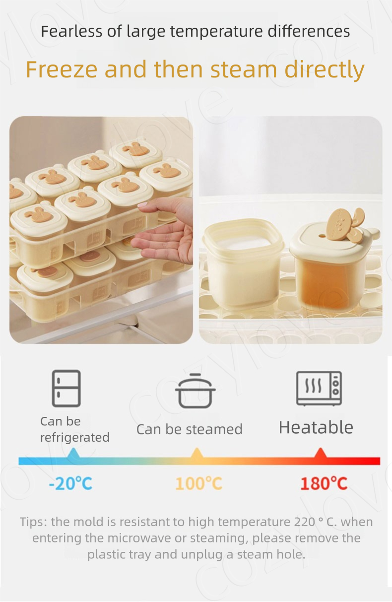 Vassoi Congelatori Portatili p - Baby Food Hero recensione e prezzo